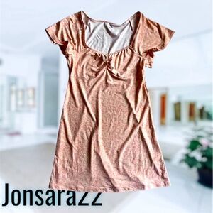 Peachy Orange SO Dress!